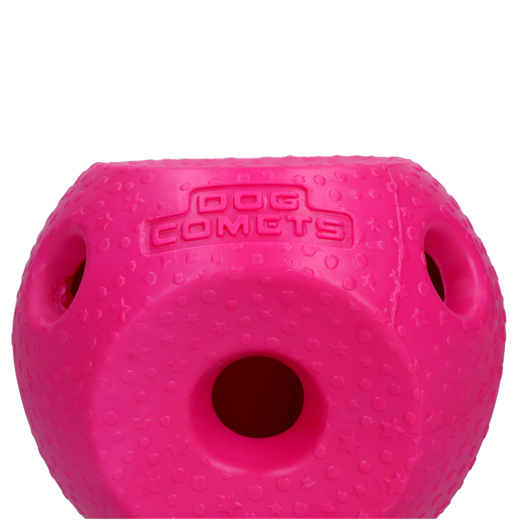 Dog Comets Balle à Friandises Rose