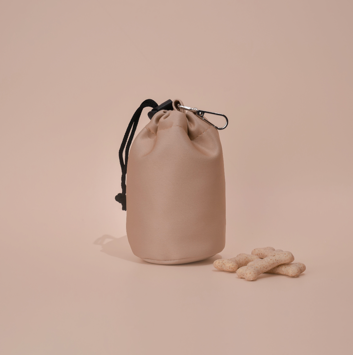 Pochette à friandises à cordon - Nude