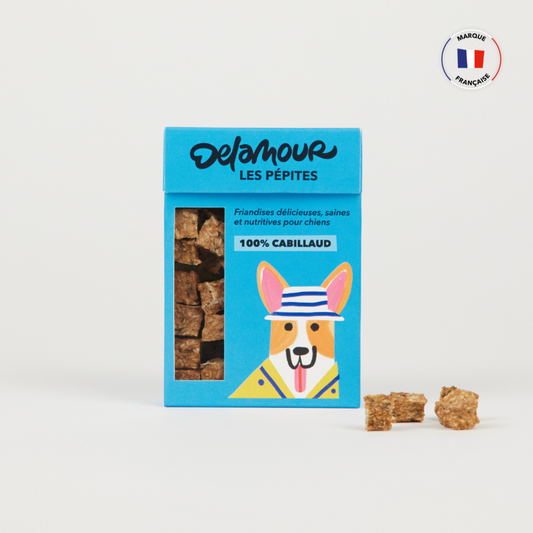 Les Pépites, format nomade - Cabillaud (50g)