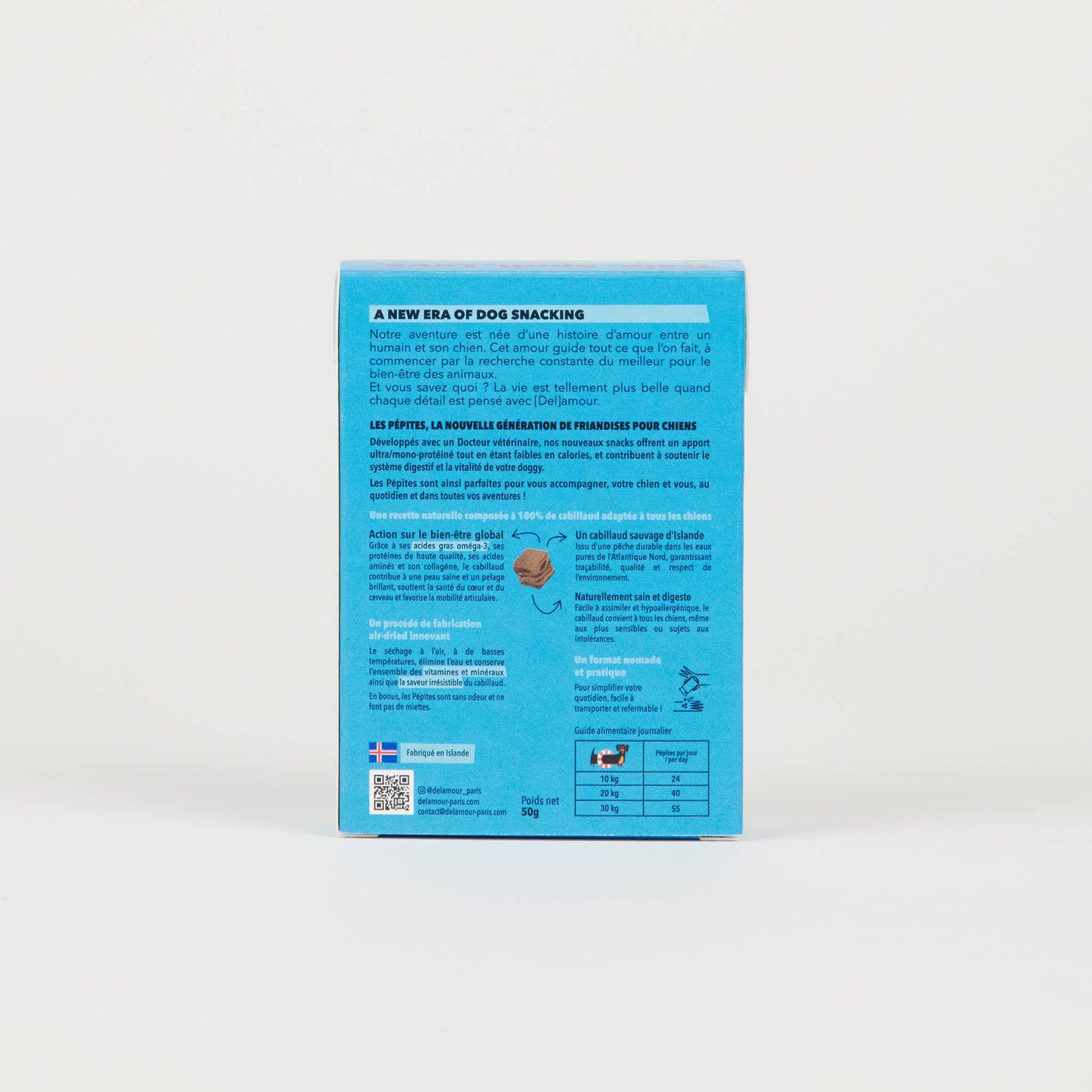 Les Pépites, format nomade - Cabillaud (50g)