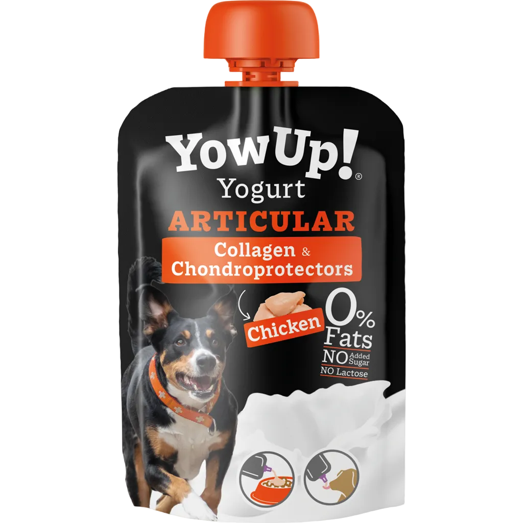 YowUp! Yaourt naturel pour chiens Articulaire au poulet