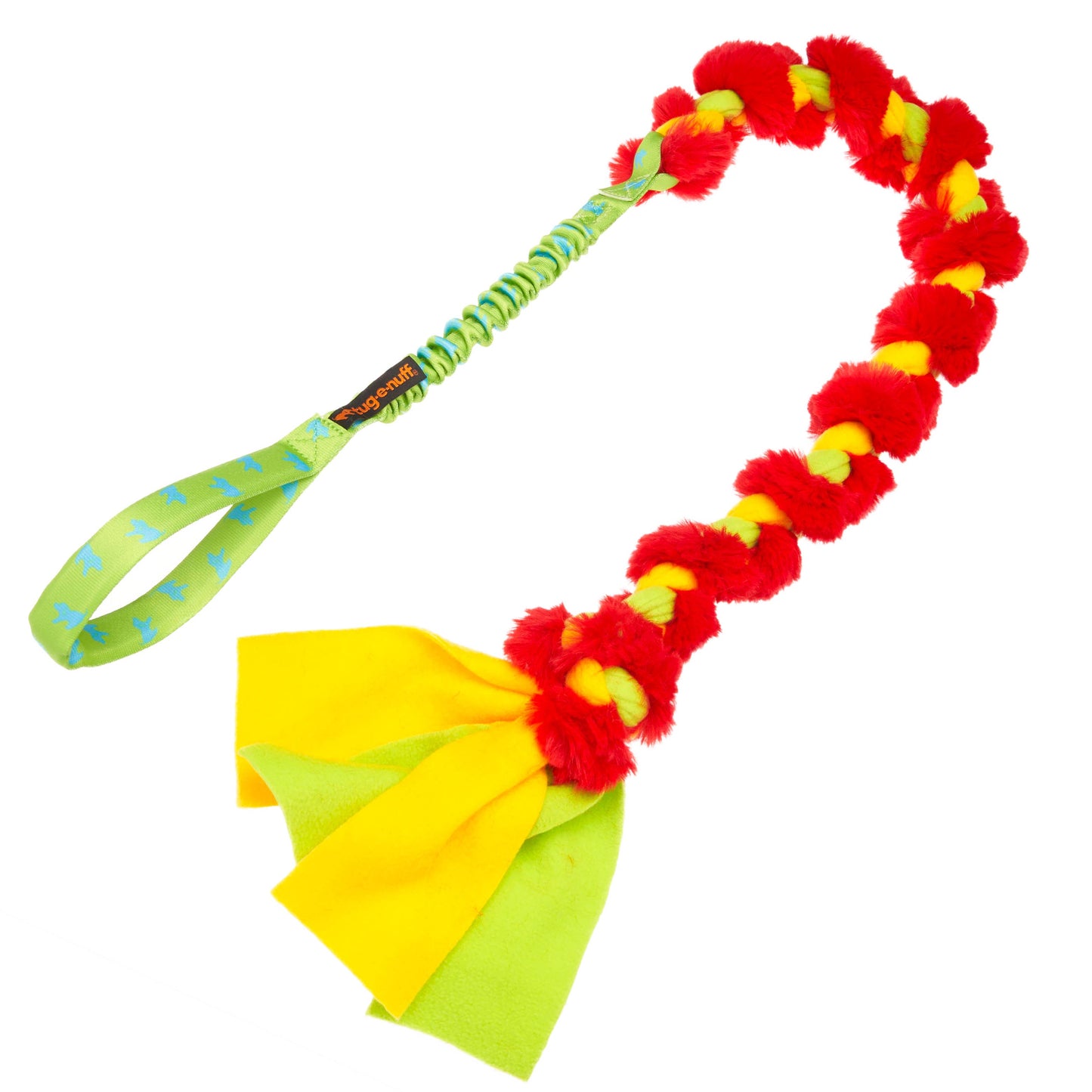 The Big Twizzler | Jouet de remorquage robuste pour chien | Bungee | Tug-E-Nuff