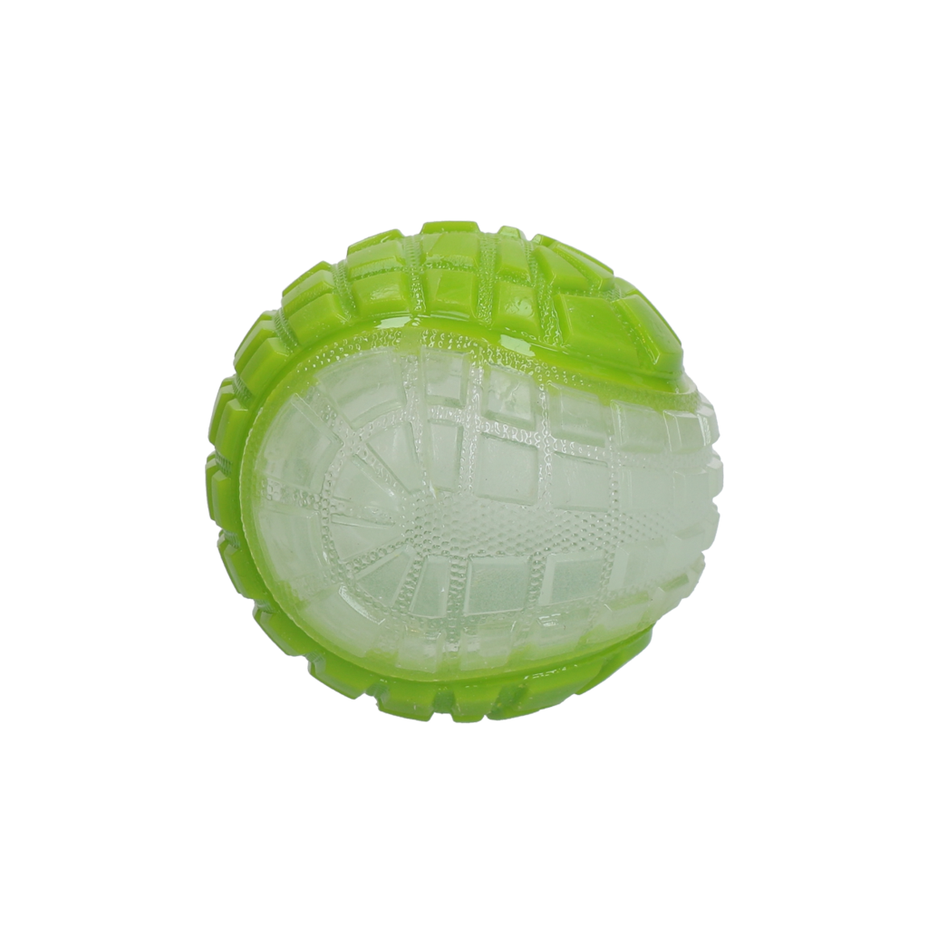 Dog Comets Lune Lumineuse dans le Noir Vert
