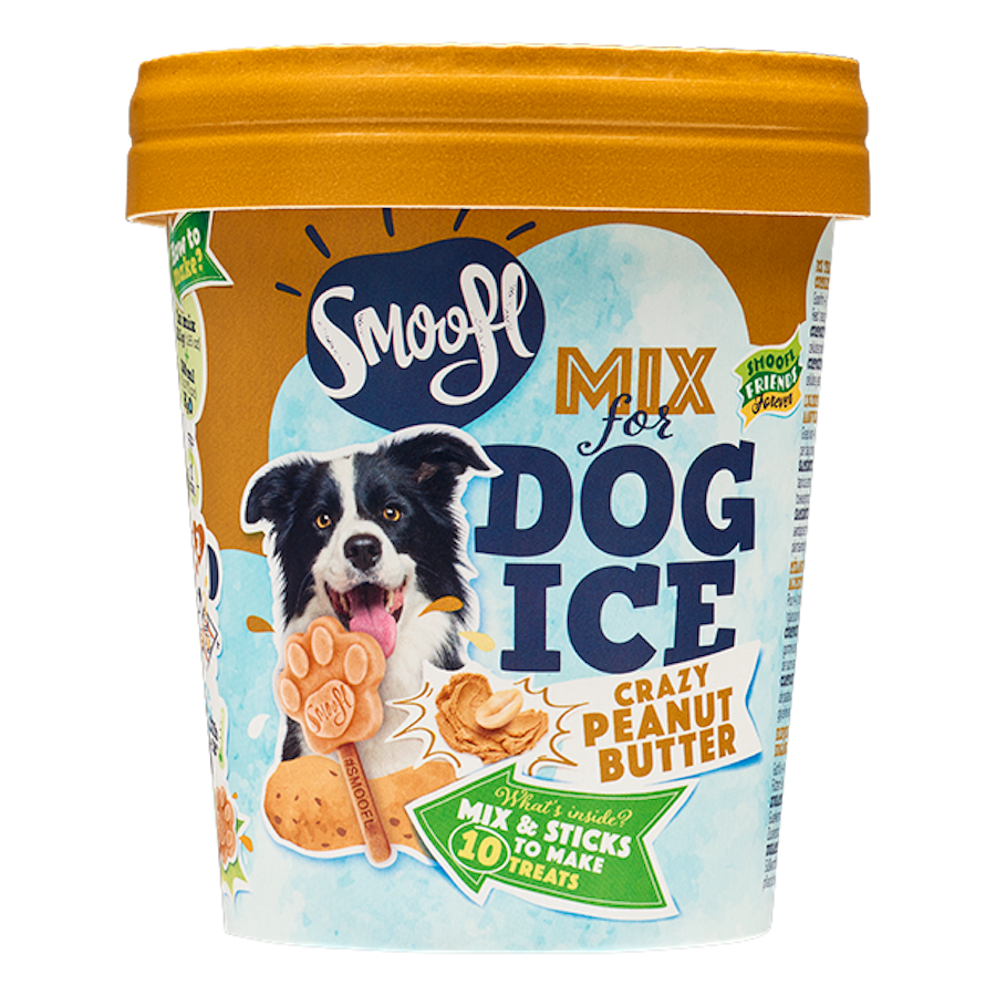 Mélange beurre de cacahuète pour glaces pour chiens