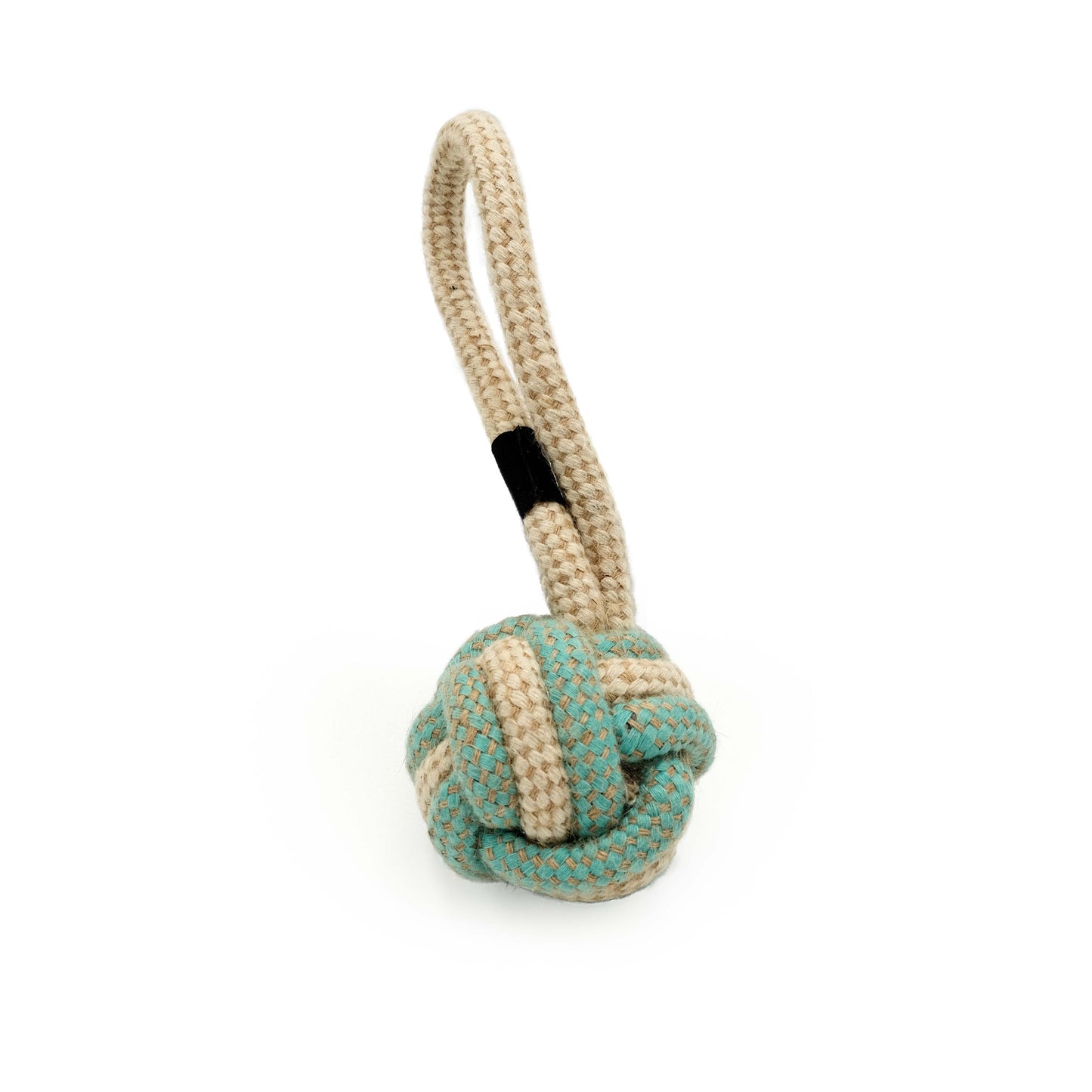 Balle en coton et jute EcoZippy - Jouet pour chien