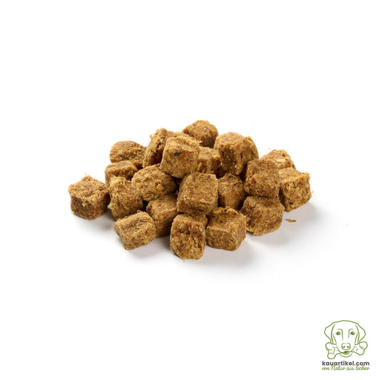Cubes de poulet naturels pour chiens
