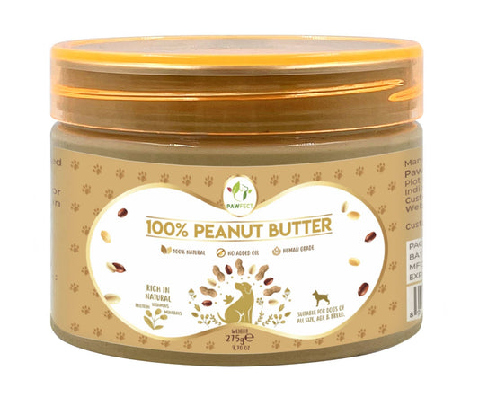 Pâte à tartiner aux arachides naturelle Pawfect 275 g