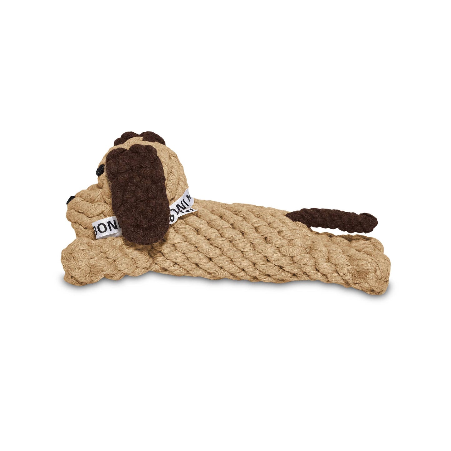Chien en corde