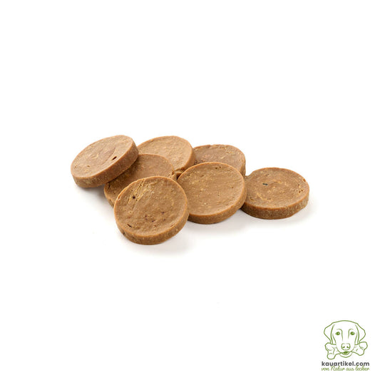 Disques croquants au saumon