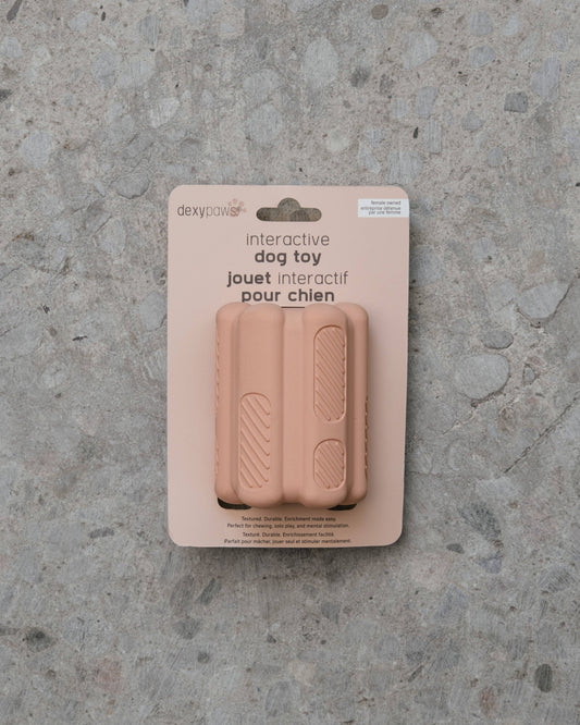 Jouet de dentition rose blush