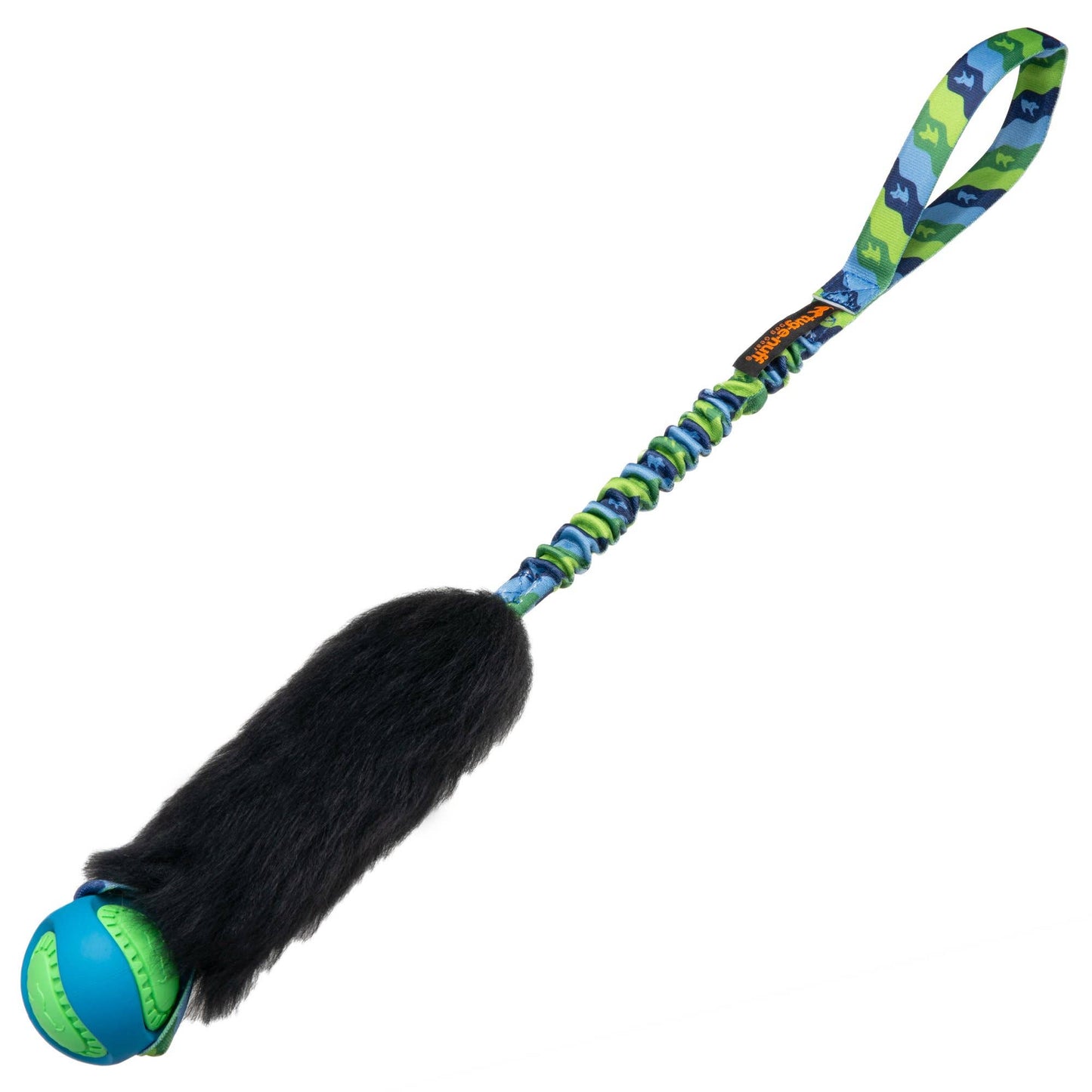 Wondabaa PowerBall Bungee | Jouets de balle pour chiens | Tug-E-Nuff