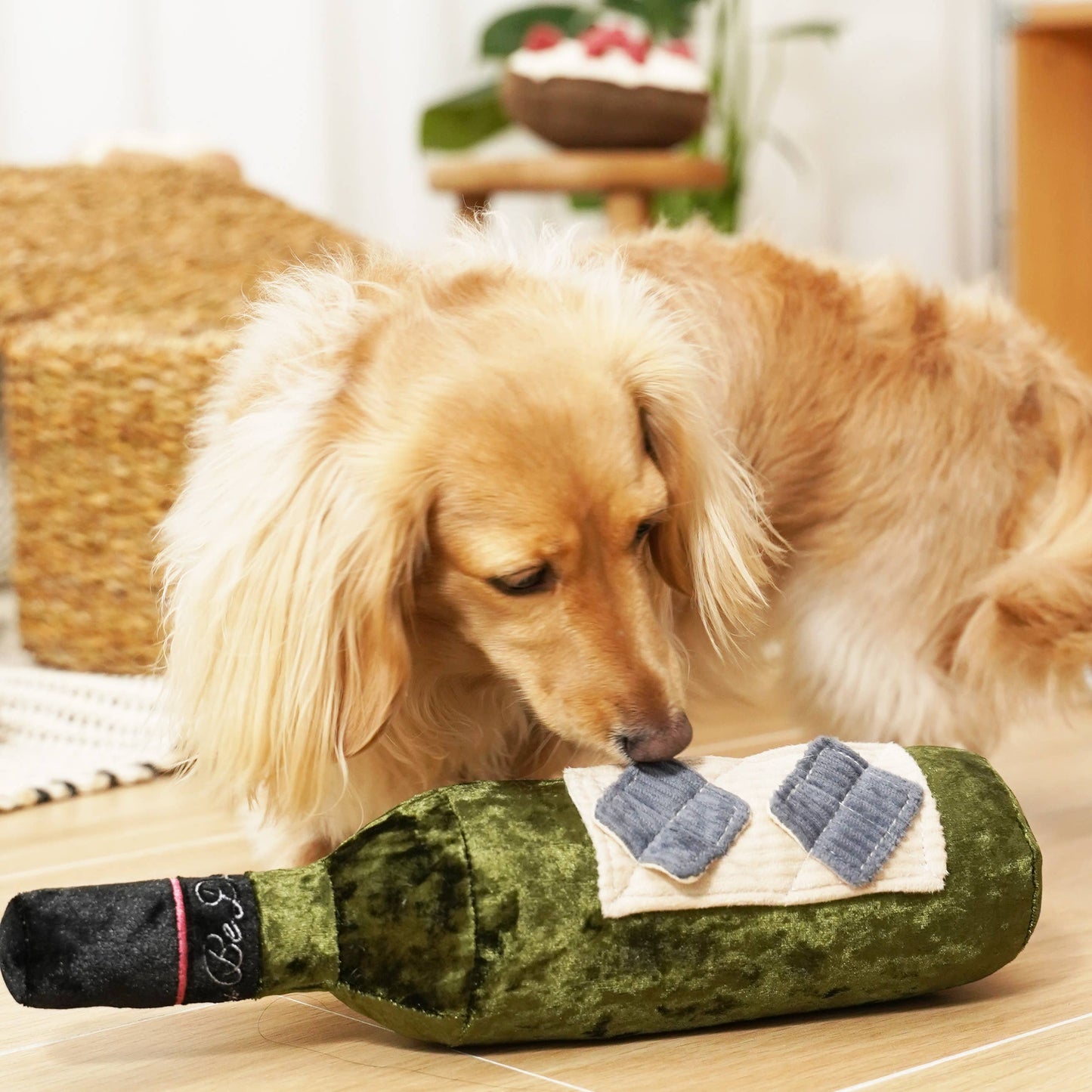 Peluche bouteille