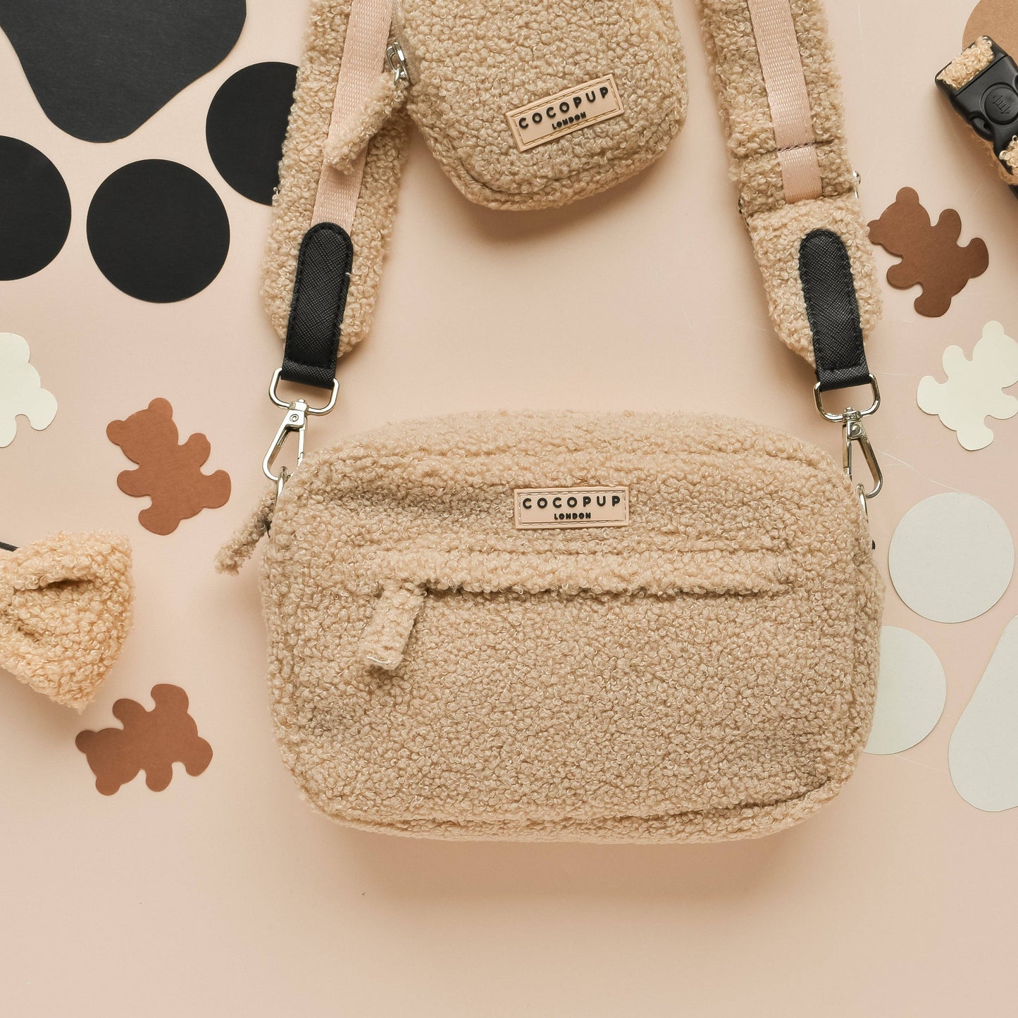 Ensemble Sac de promenade + anse + pochette frifri - Teddy Rupert