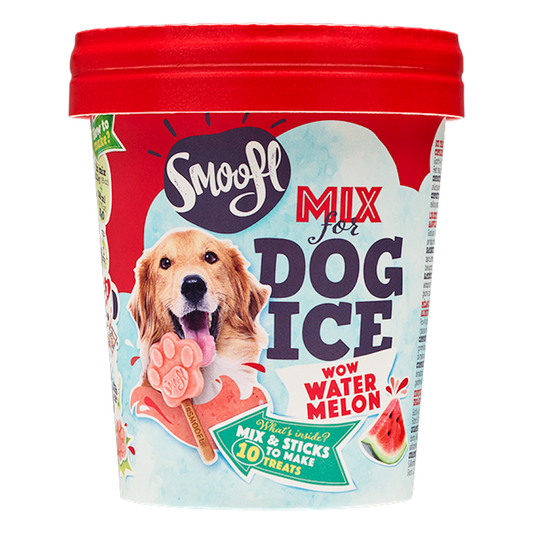 Mélange pastèque pour glace à chien
