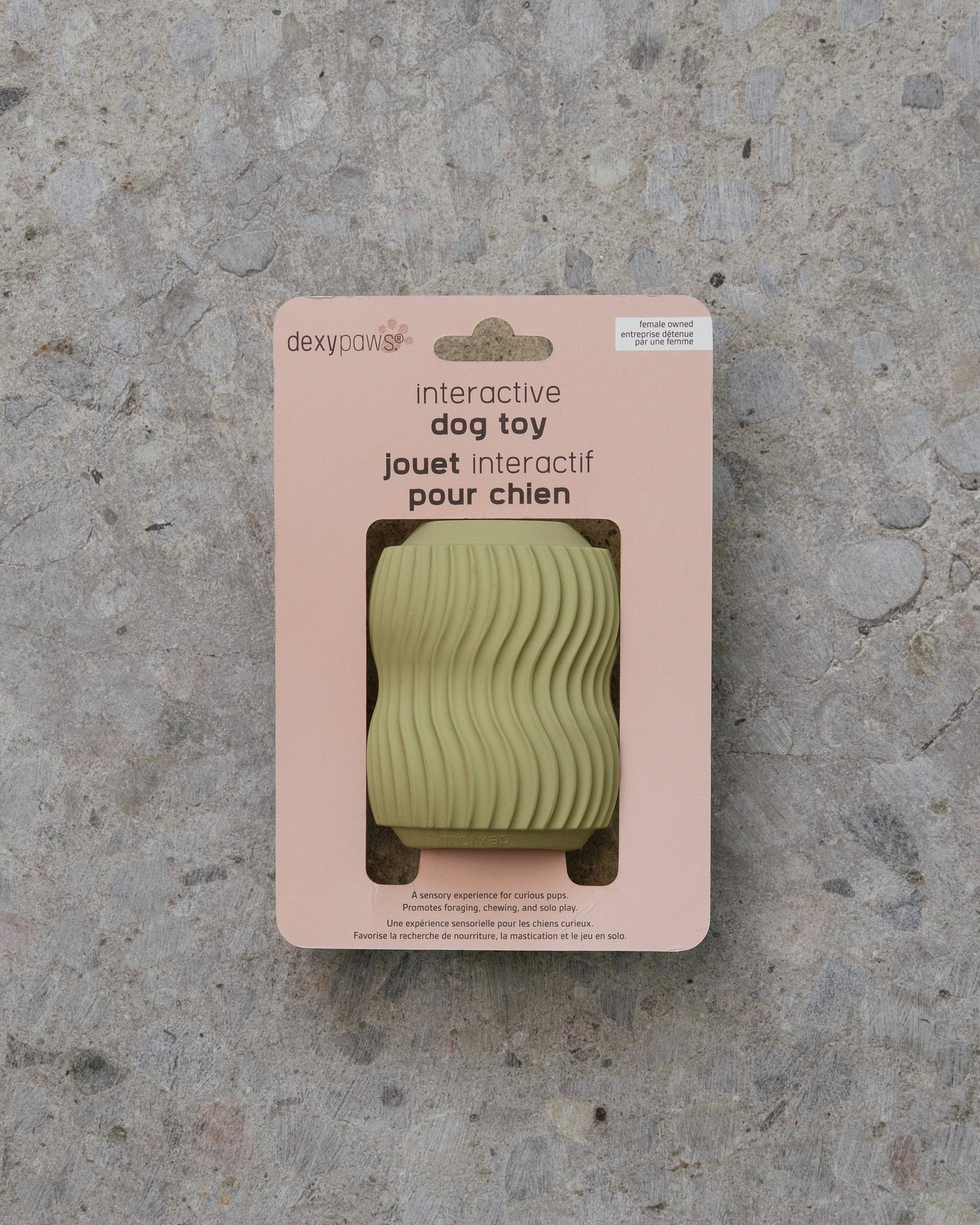 Jouet de dentition vert sauge