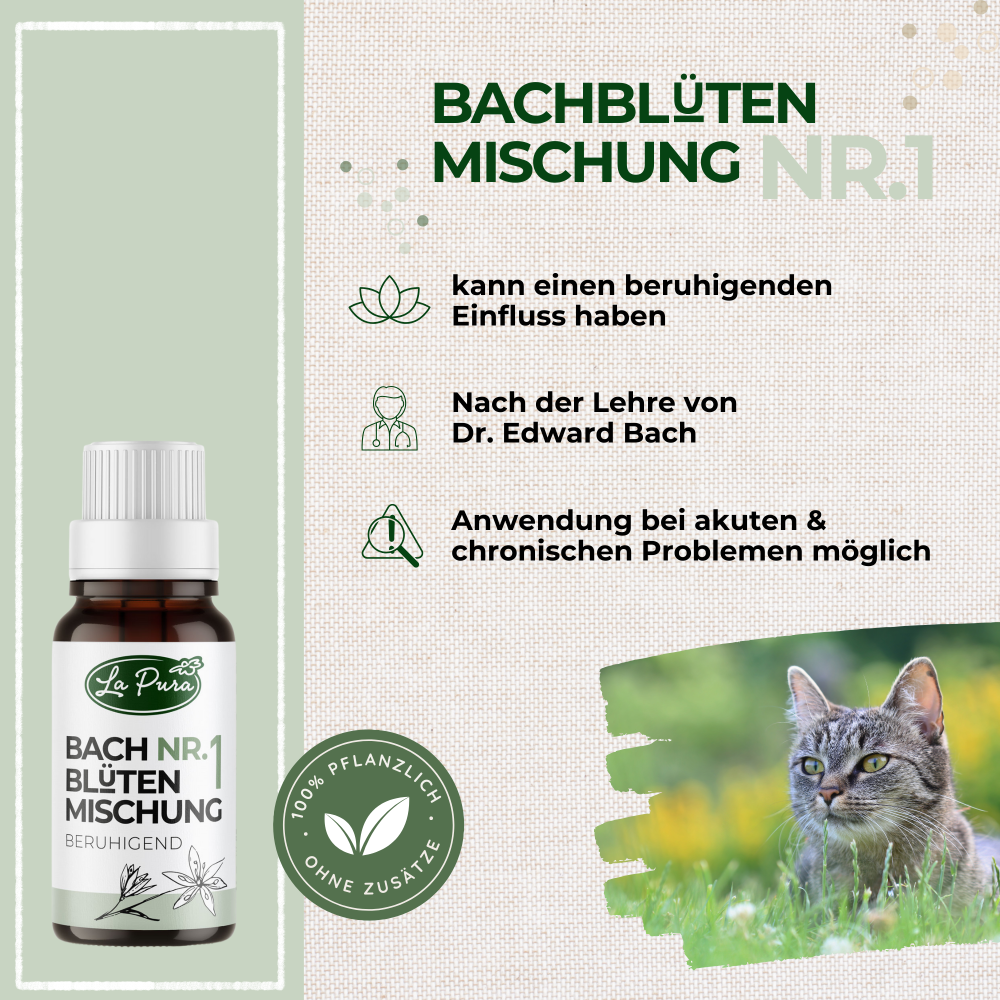 LaPura fleurs de Bach n° 1 (environ 1 200 globules)
