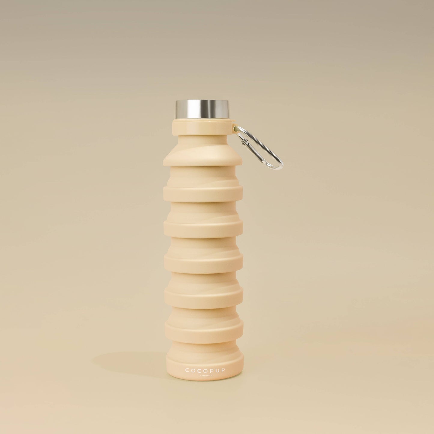 Bouteille d'eau pliable - Nude